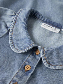 NAME IT Denim Kjole Poppy Medium Blue Denim